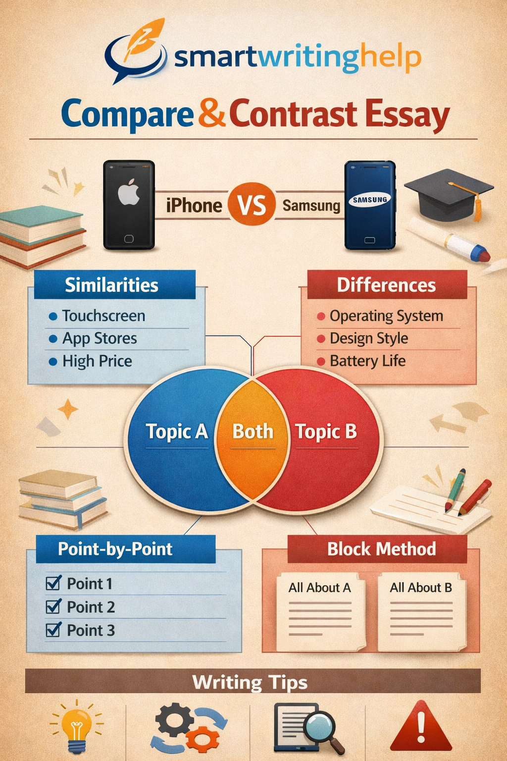 Compare and Contrast Essay Examples